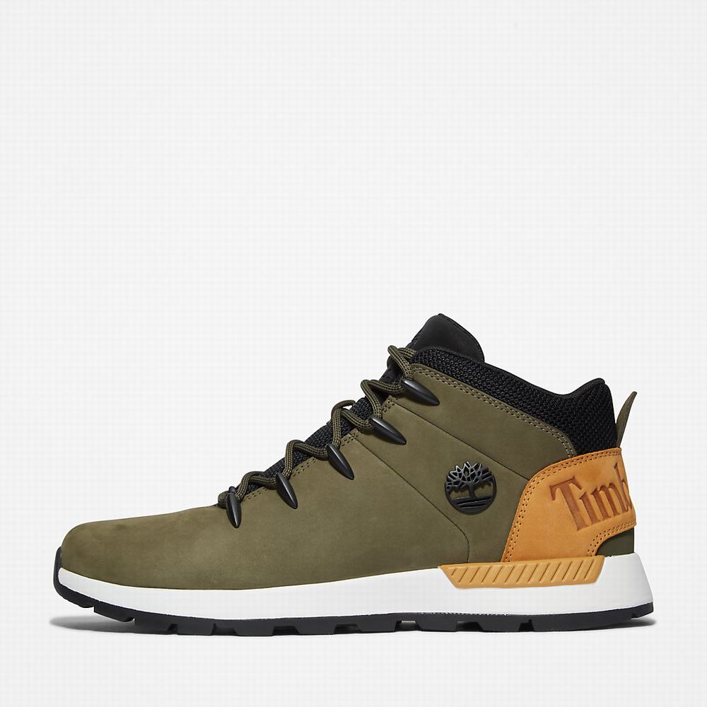 Cizmy Timberland Sprint Trekker Chukka Panske Zelene | IH4180736