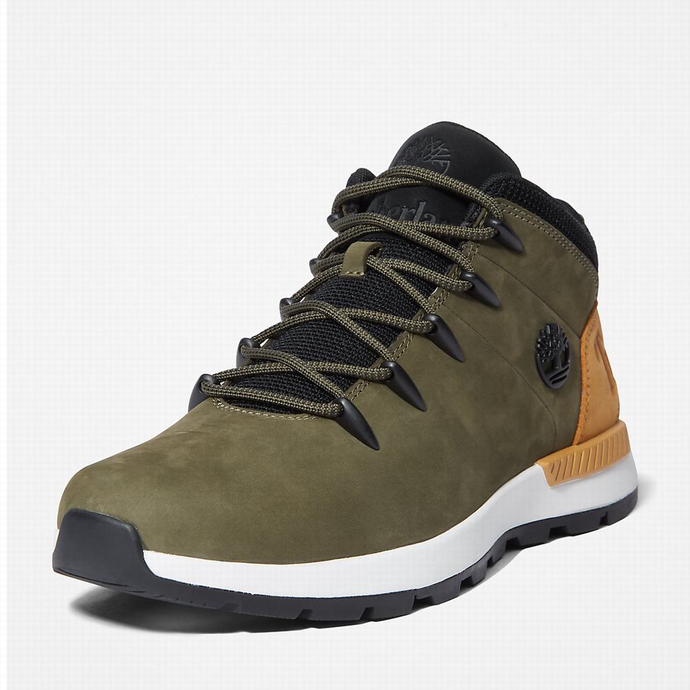 Cizmy Timberland Sprint Trekker Chukka Panske Zelene | IH4180736