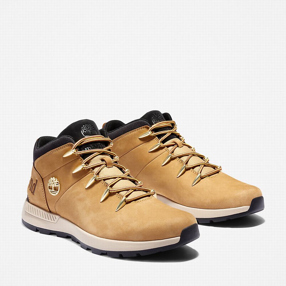 Cizmy Timberland Sprint Trekker Chukka Panske Žlté | UQ3156298