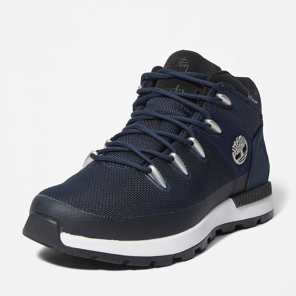 Cizmy Timberland Sprint Trekker Chukka Panske Námornícka Modrá | YD7485923