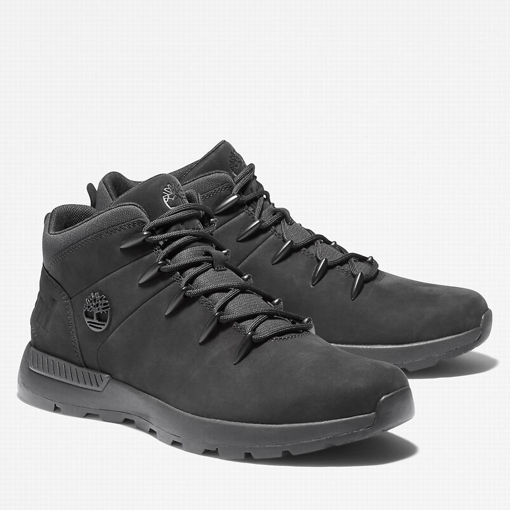 Cizmy Timberland Sprint Trekker Chukka Panske Čierne | ZG5321709