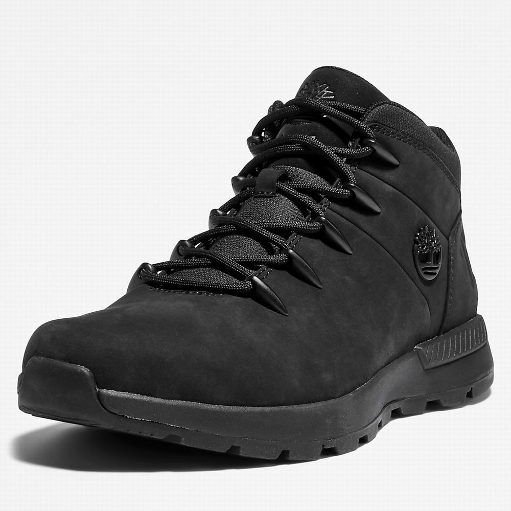 Cizmy Timberland Sprint Trekker Chukka Panske Čierne | ZG5321709