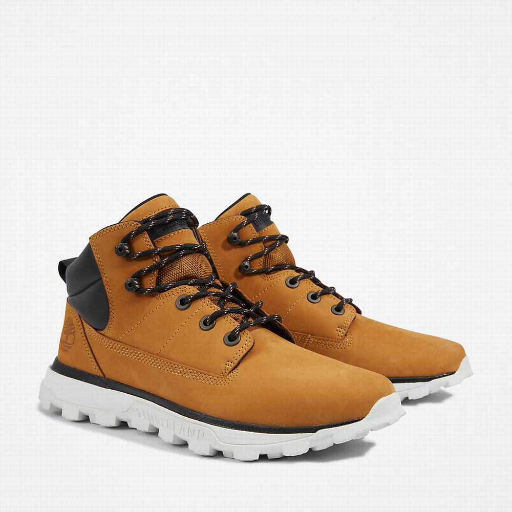 Cizmy Timberland Treeline Chukka Panske Žlté | DN0453789