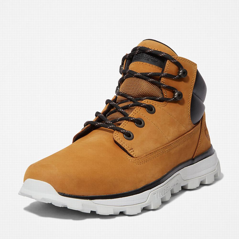 Cizmy Timberland Treeline Chukka Panske Žlté | DN0453789