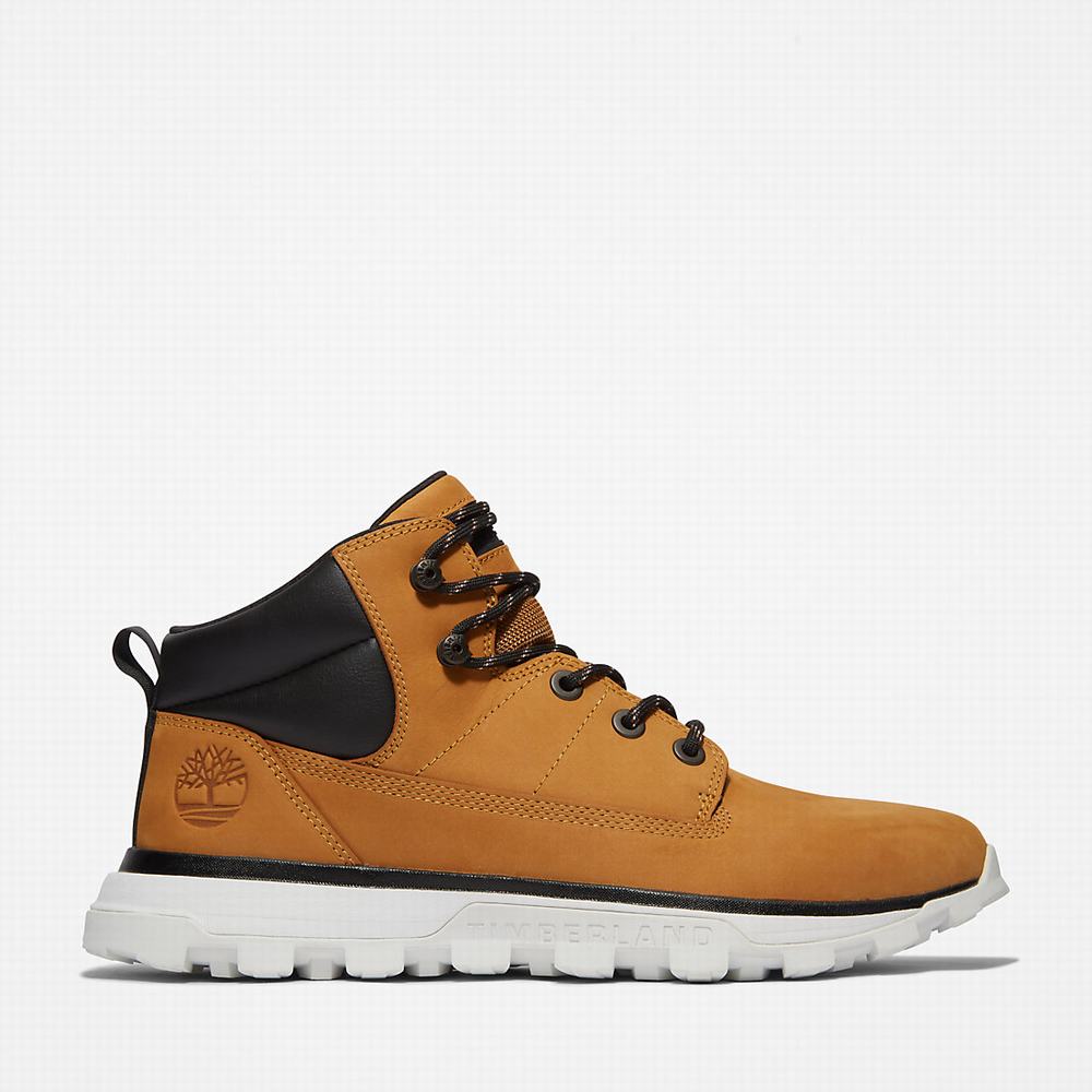 Cizmy Timberland Treeline Chukka Panske Žlté | DN0453789