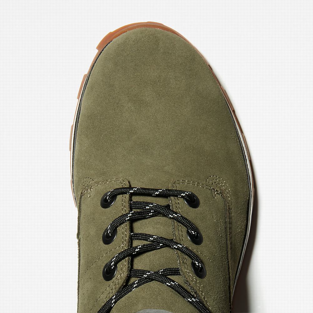 Cizmy Timberland Treeline Chukka Panske Tmavo Zelene | EU0173649