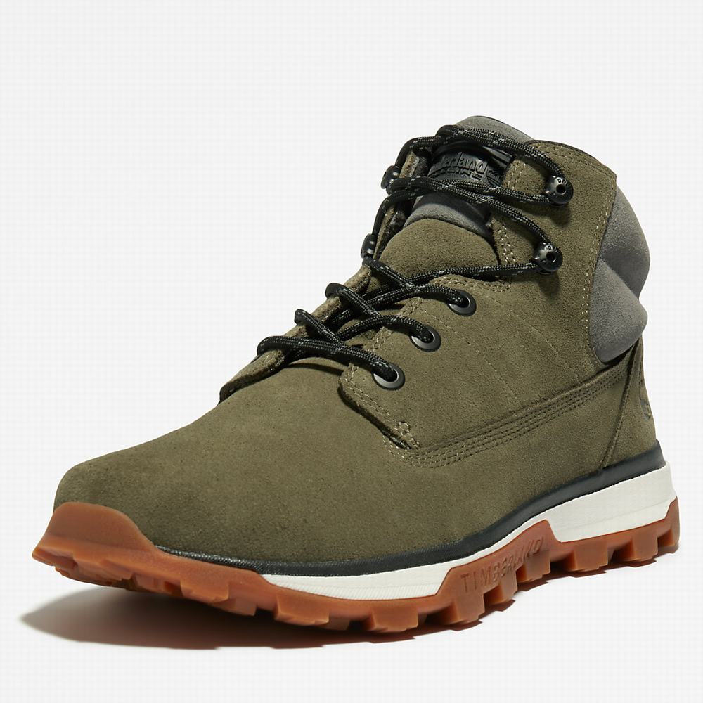 Cizmy Timberland Treeline Chukka Panske Tmavo Zelene | EU0173649