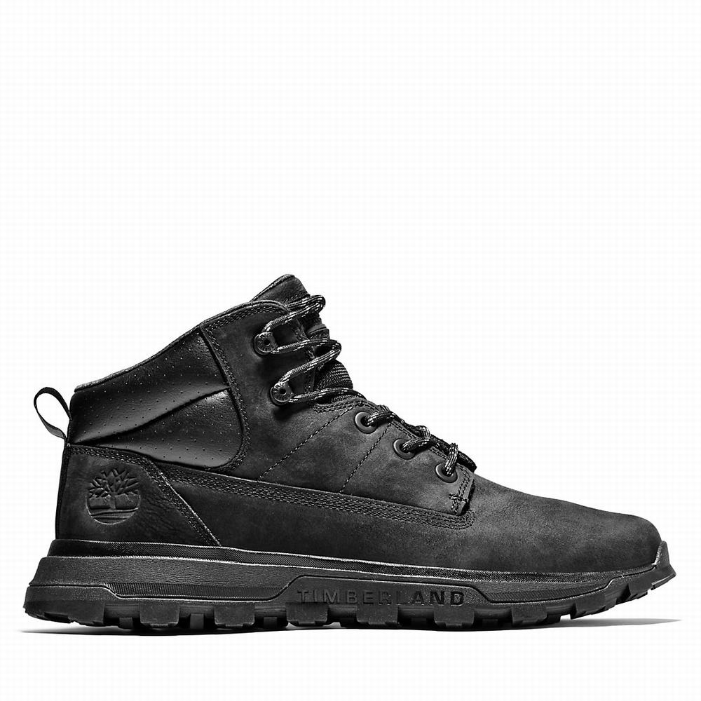 Cizmy Timberland Treeline Chukka Panske Čierne | GU4175832