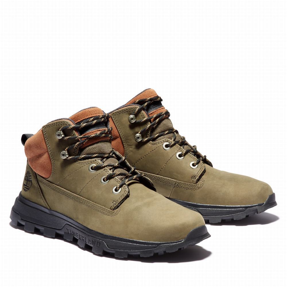 Cizmy Timberland Treeline Chukka Panske Hnede | RN4968271