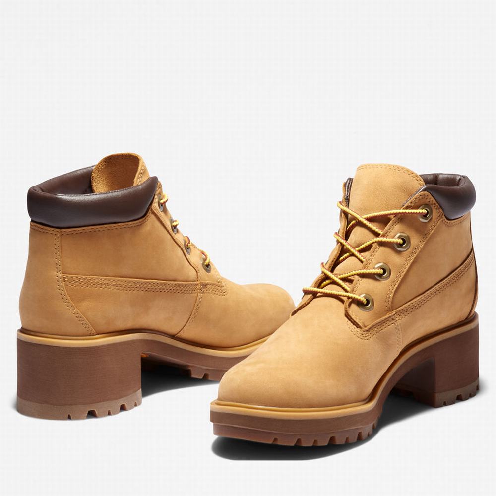 Clenkove Cizmy Timberland Kinsley Waterproof Chukkas Damske Žlté | OC3740826