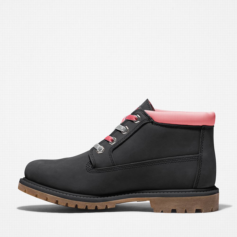 Clenkove Cizmy Timberland Nellie Warm Chukka Damske Čierne | JY4752109