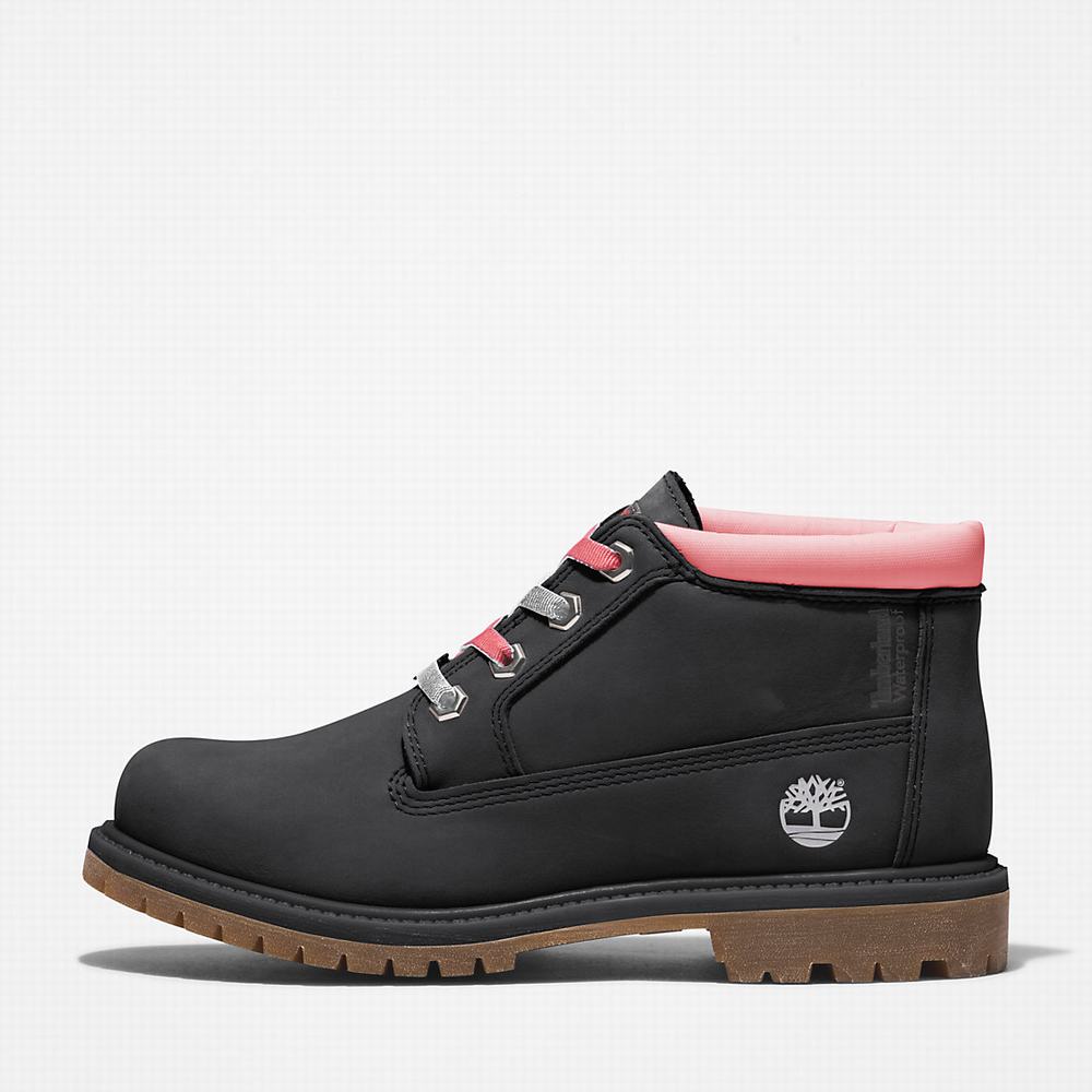 Clenkove Cizmy Timberland Nellie Warm Chukka Damske Čierne | JY4752109