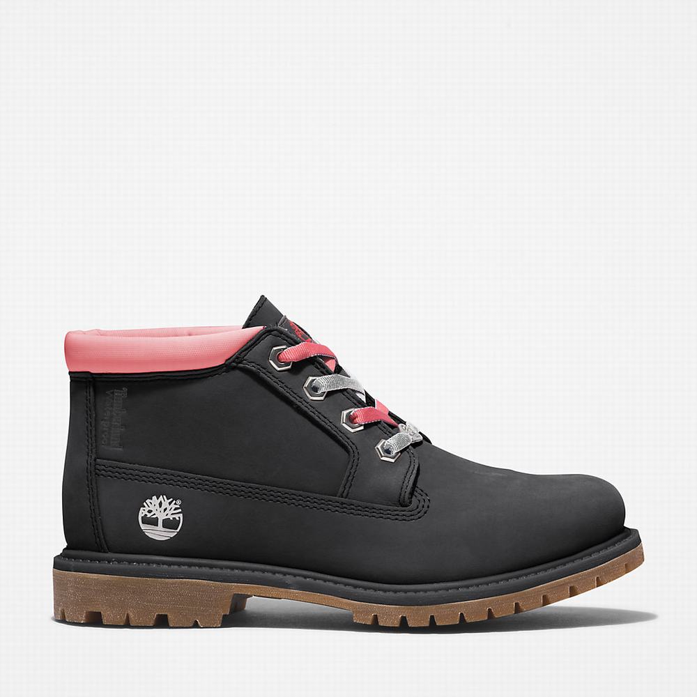 Clenkove Cizmy Timberland Nellie Warm Chukka Damske Čierne | JY4752109