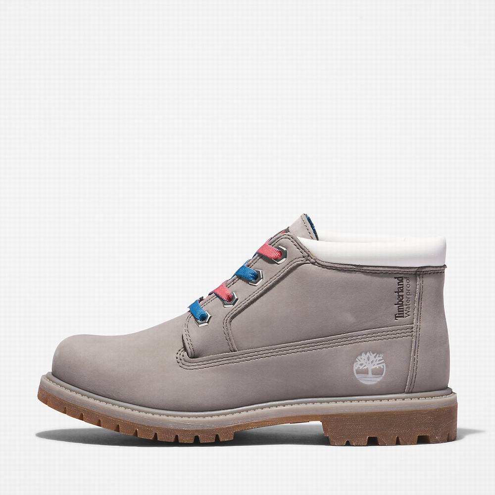 Clenkove Cizmy Timberland Nellie Warm Chukka Damske Siva | SU6974280