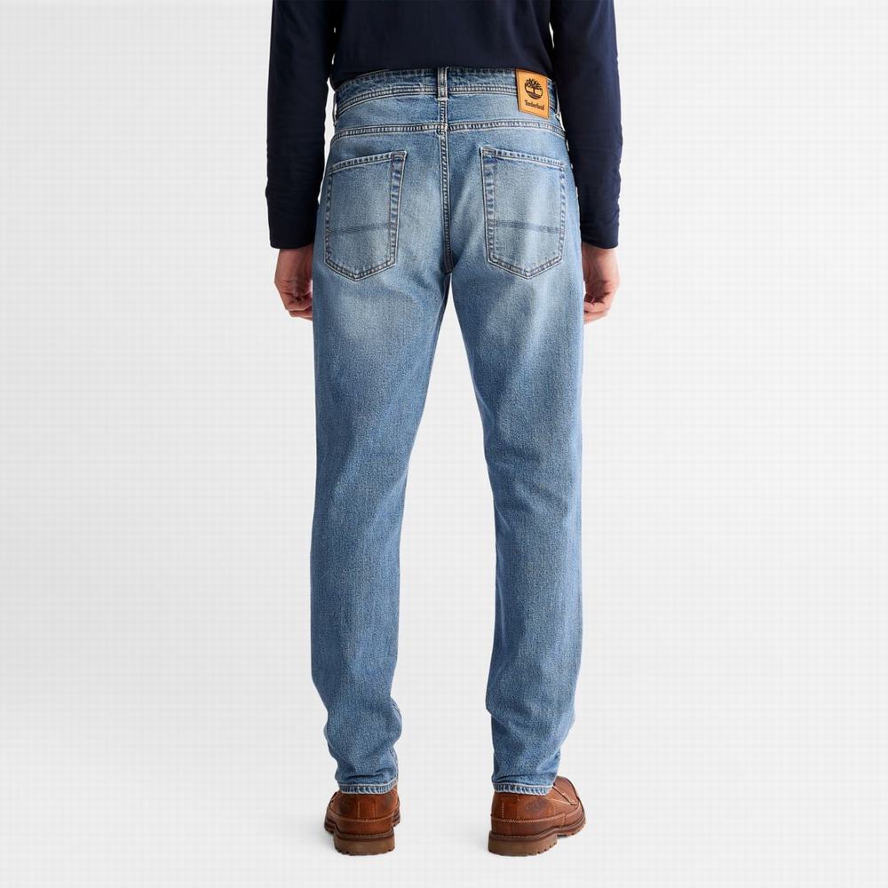 Džínsy Timberland Sargent Lake Slim Denim Panske Modre | EJ7850261