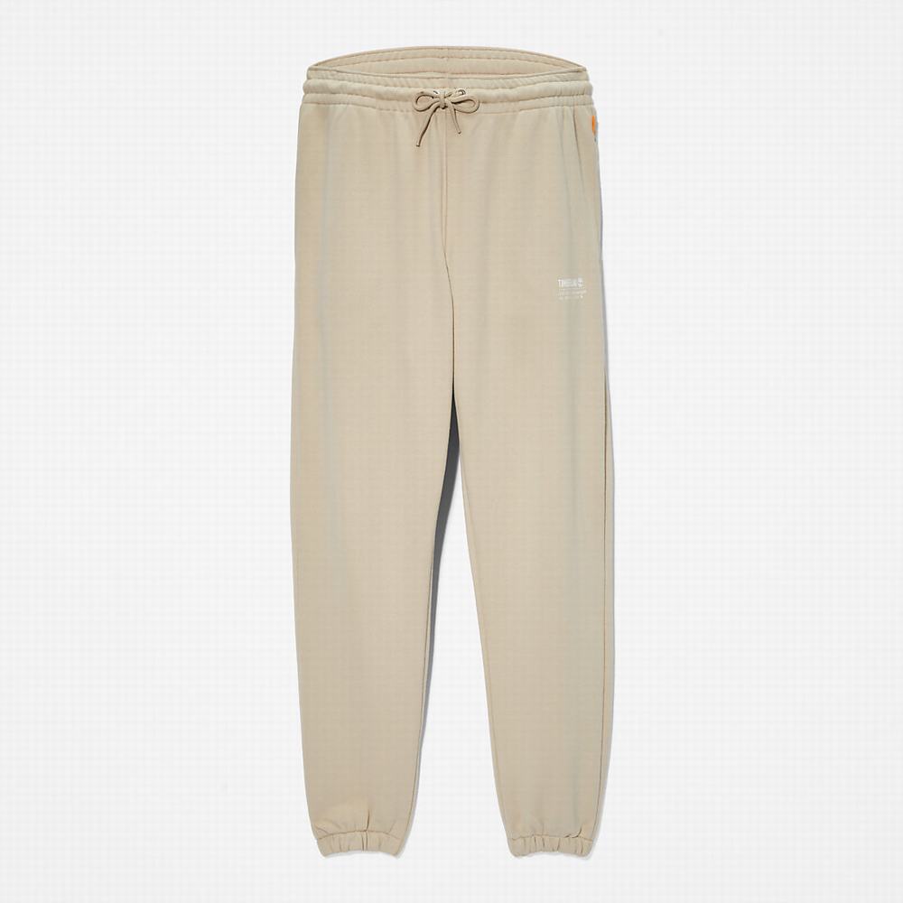 Jogger Nohavice Timberland Luxe Pohodlie Essentials Refibra™ Tracksuit Bottoms Panske Svetlo Siva | FW2487390