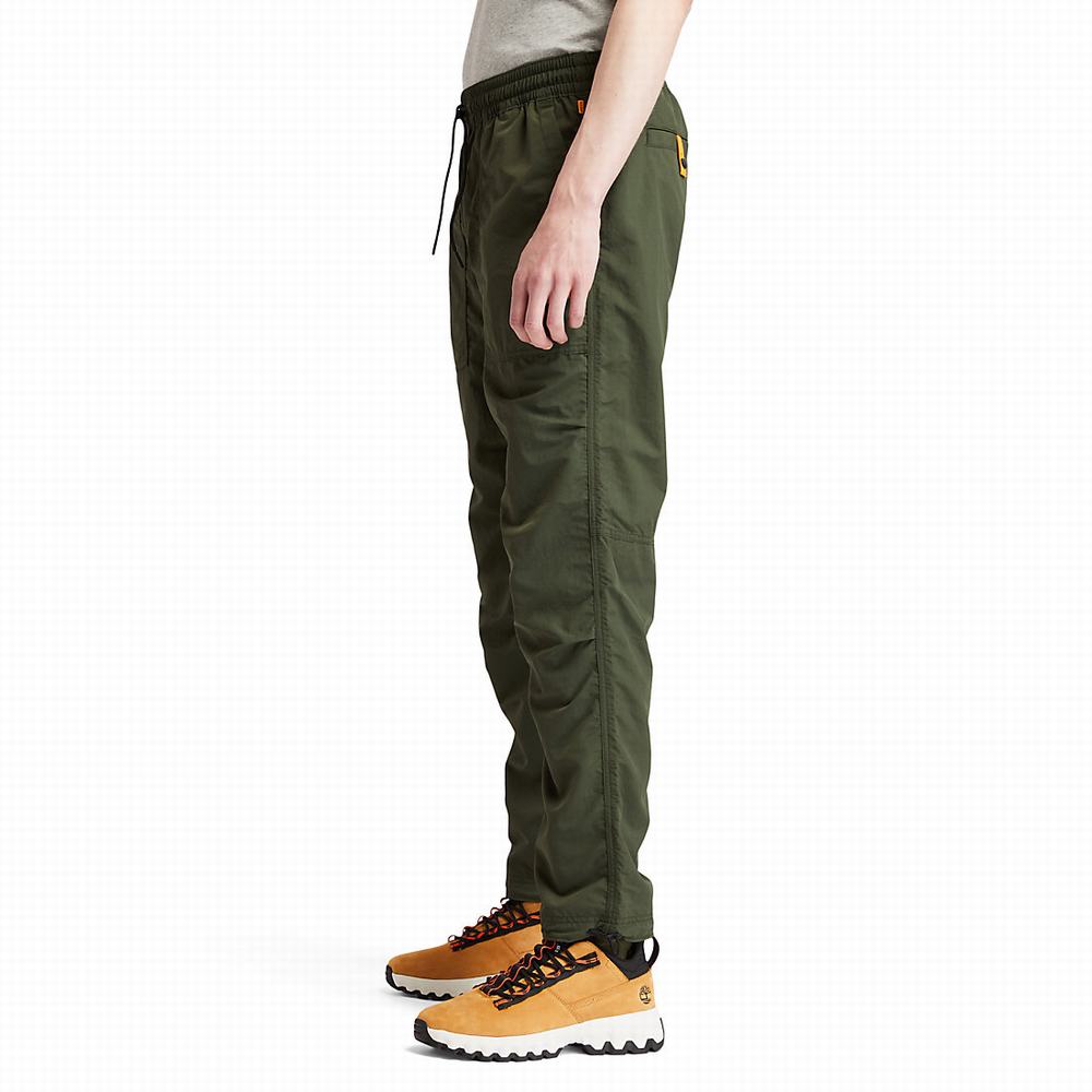 Jogger Nohavice Timberland Outdoor Archive Panske Tmavo Zelene | TI5386024