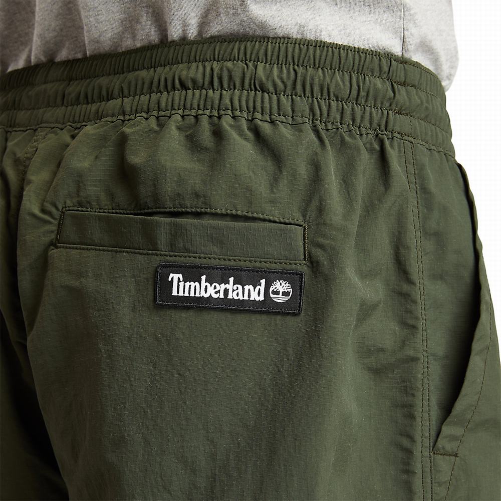 Jogger Nohavice Timberland Outdoor Archive Panske Tmavo Zelene | TI5386024