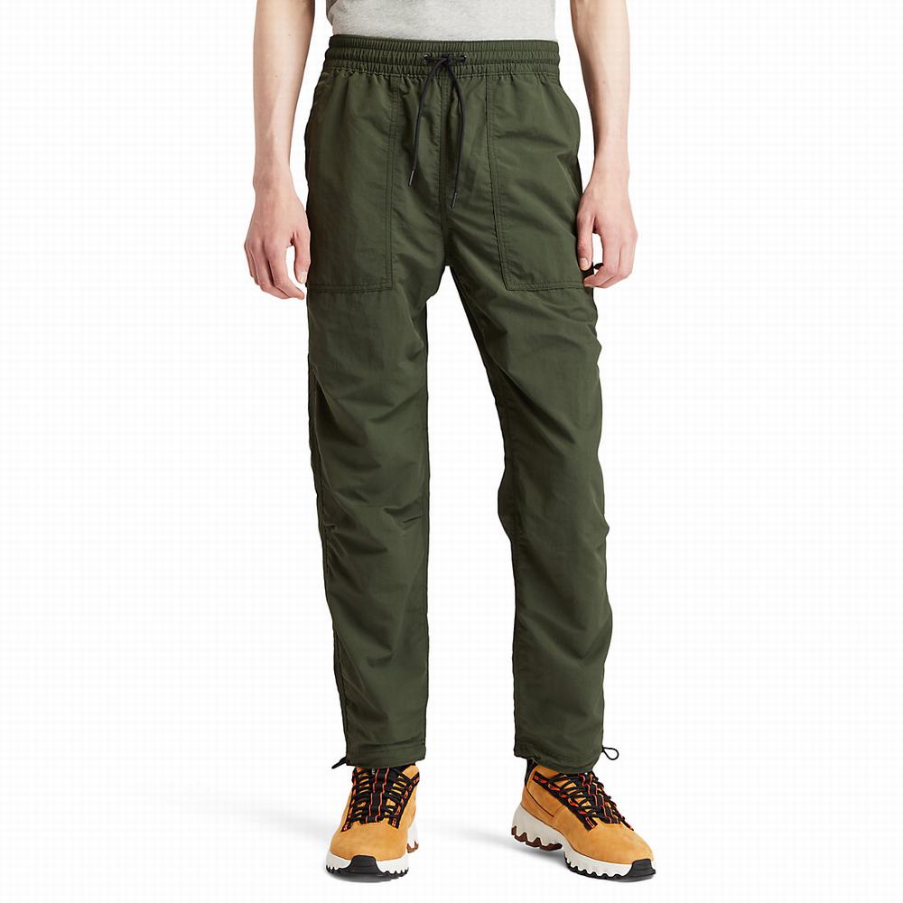 Jogger Nohavice Timberland Outdoor Archive Panske Tmavo Zelene | TI5386024