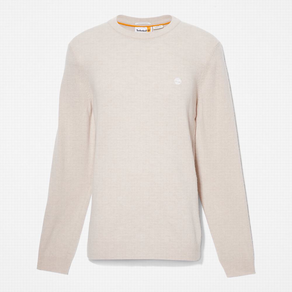 Jumpers Timberland Cohas Brook Merino Panske Svetlo Siva | OL5380192