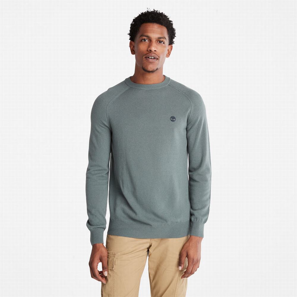 Jumpers Timberland Crewneck Raglan Panske Zelene | HT2764198