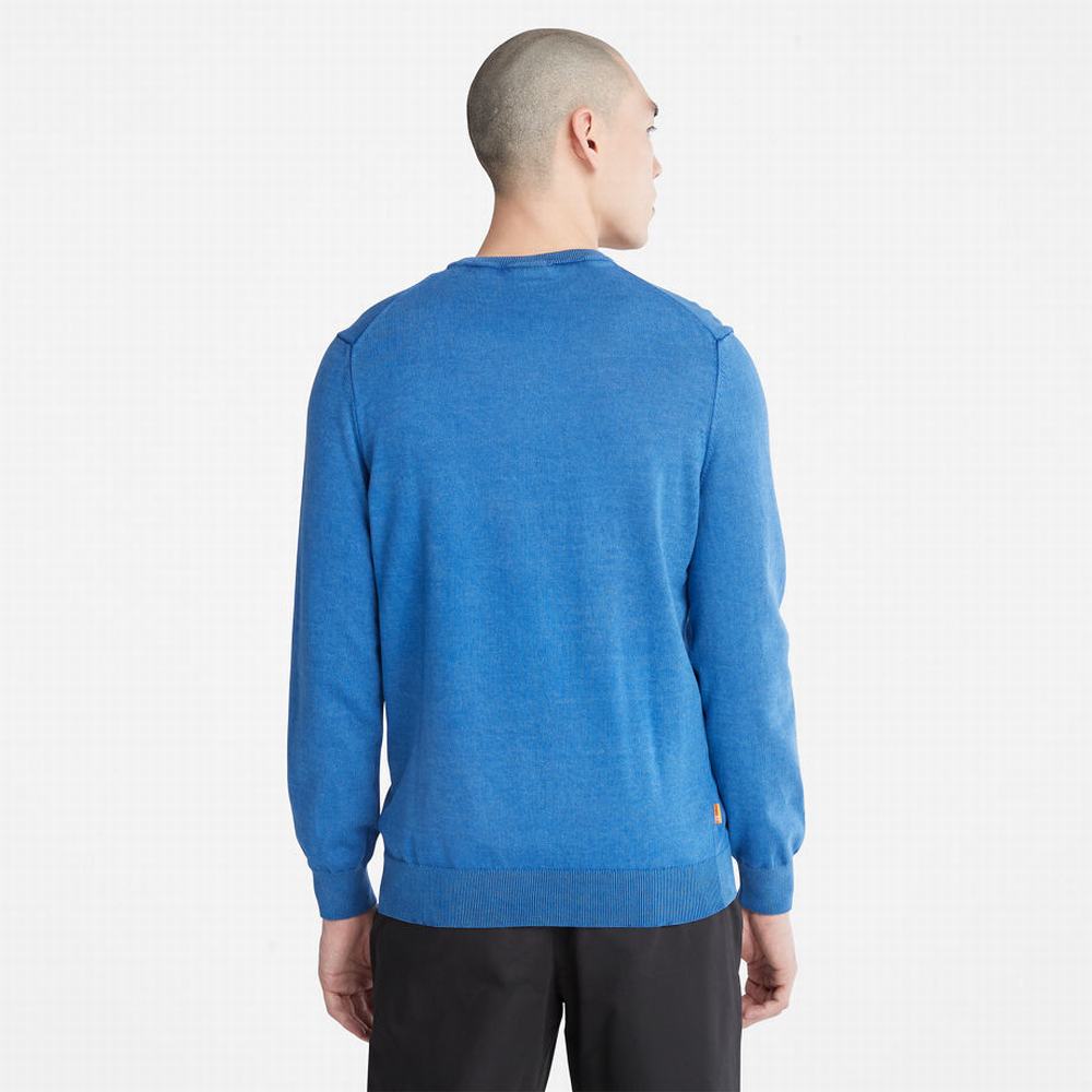 Jumpers Timberland EK+ Crewneck Panske Tmavo Modre | IZ3679425