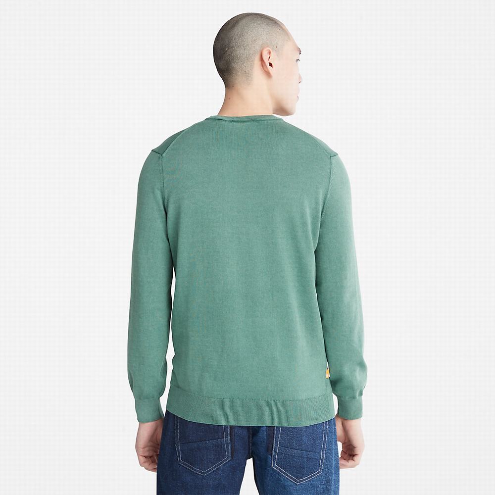 Jumpers Timberland EK+ Crewneck Panske Zelene | XM6580723