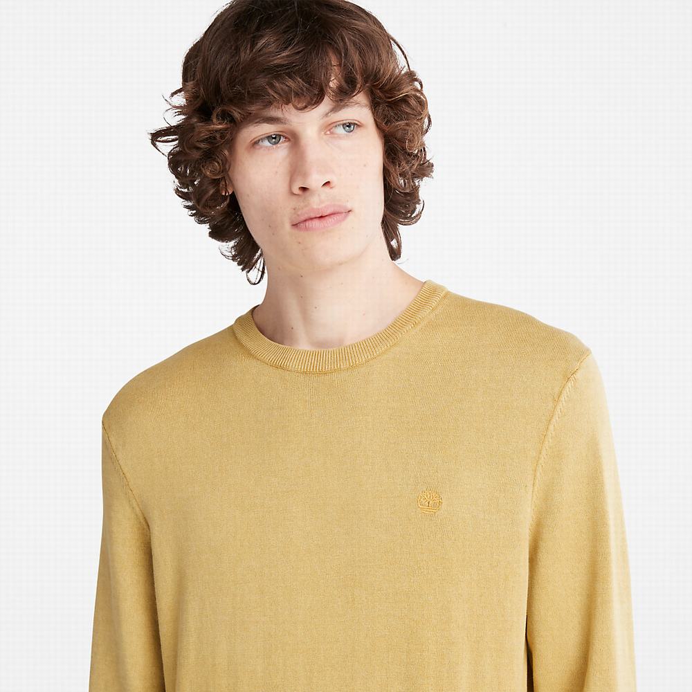 Jumpers Timberland EK+ Crewneck Panske Žlté | UH7596340