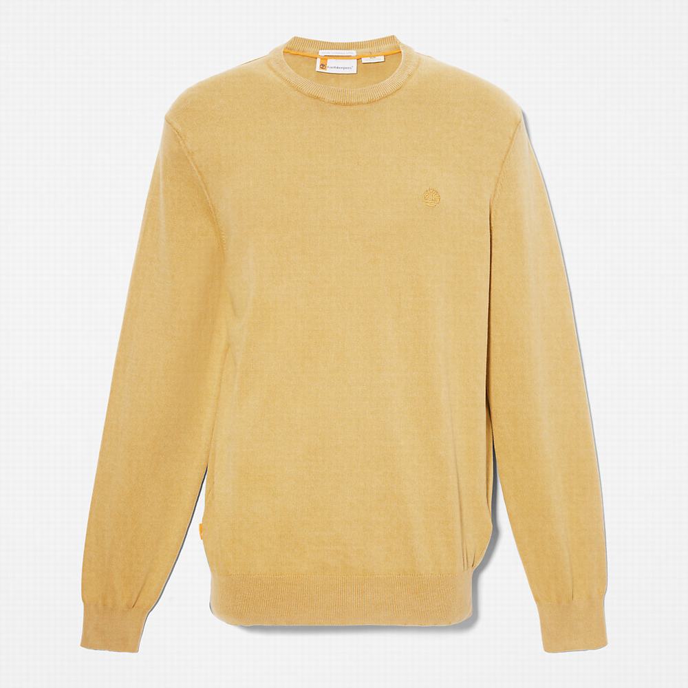 Jumpers Timberland EK+ Crewneck Panske Žlté | UH7596340