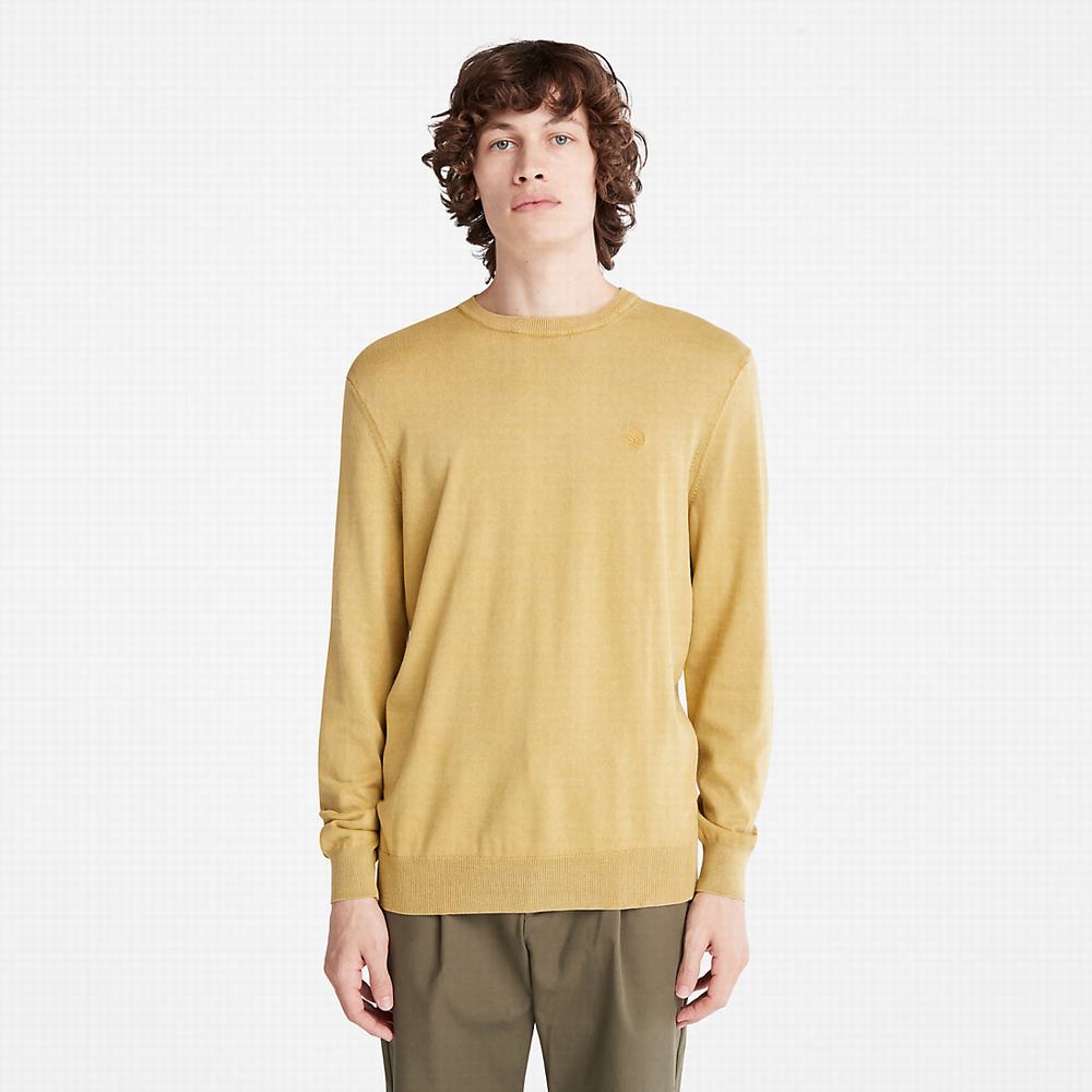 Jumpers Timberland EK+ Crewneck Panske Žlté | UH7596340