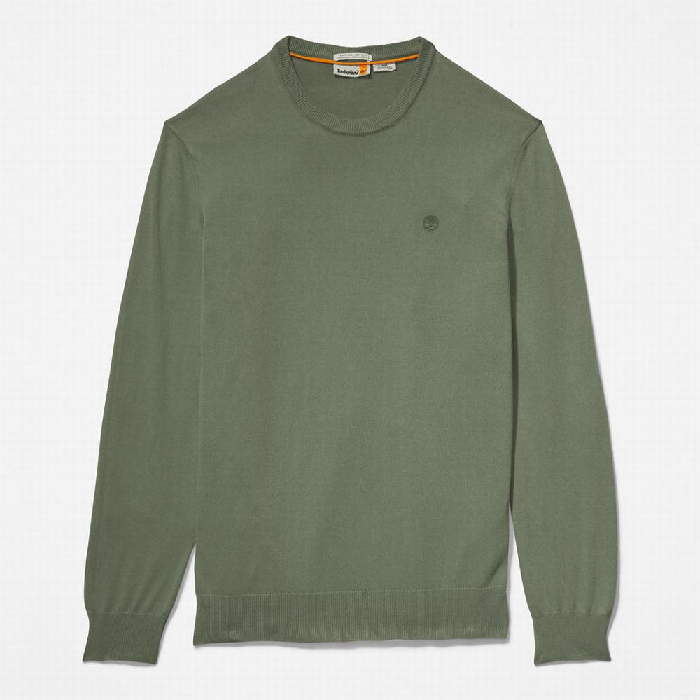 Jumpers Timberland EK+ Lightweight Panske Tmavo Zelene | KM0672859