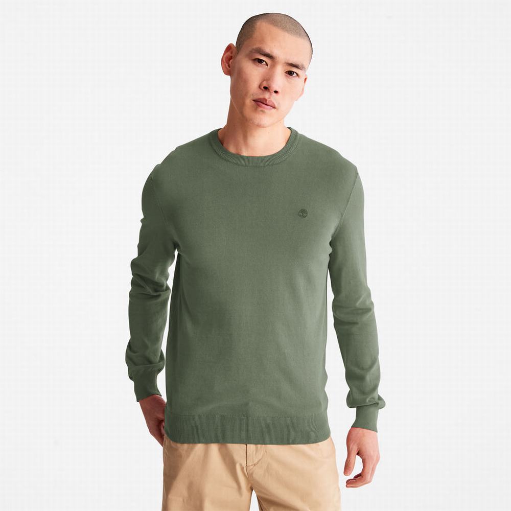 Jumpers Timberland EK+ Lightweight Panske Tmavo Zelene | KM0672859