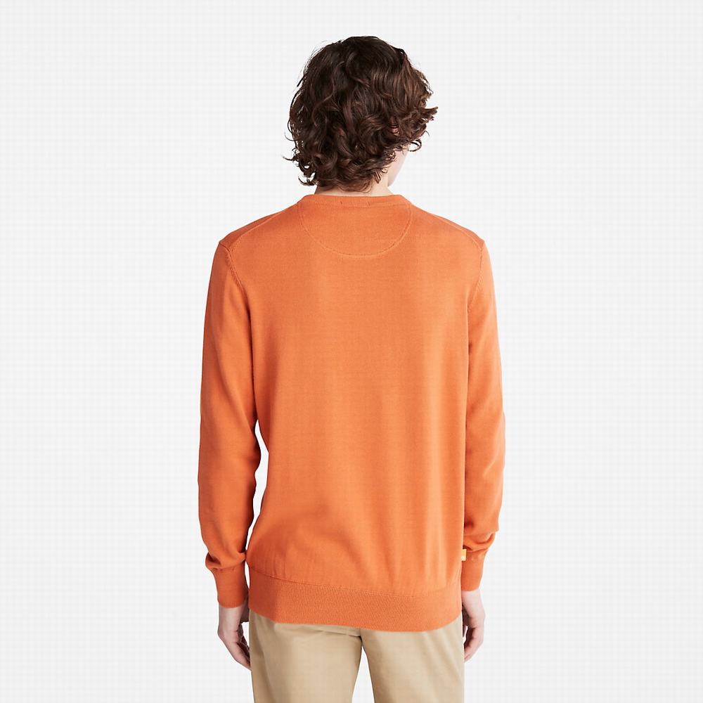 Jumpers Timberland Williams River Crewneck Panske Oranžové | RG6239815