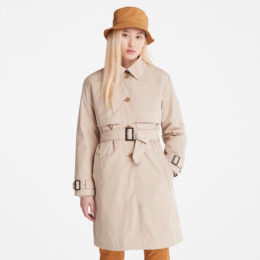 Kabáty Timberland 3-in-1 Trench Coat Damske Béžové | UO2731908