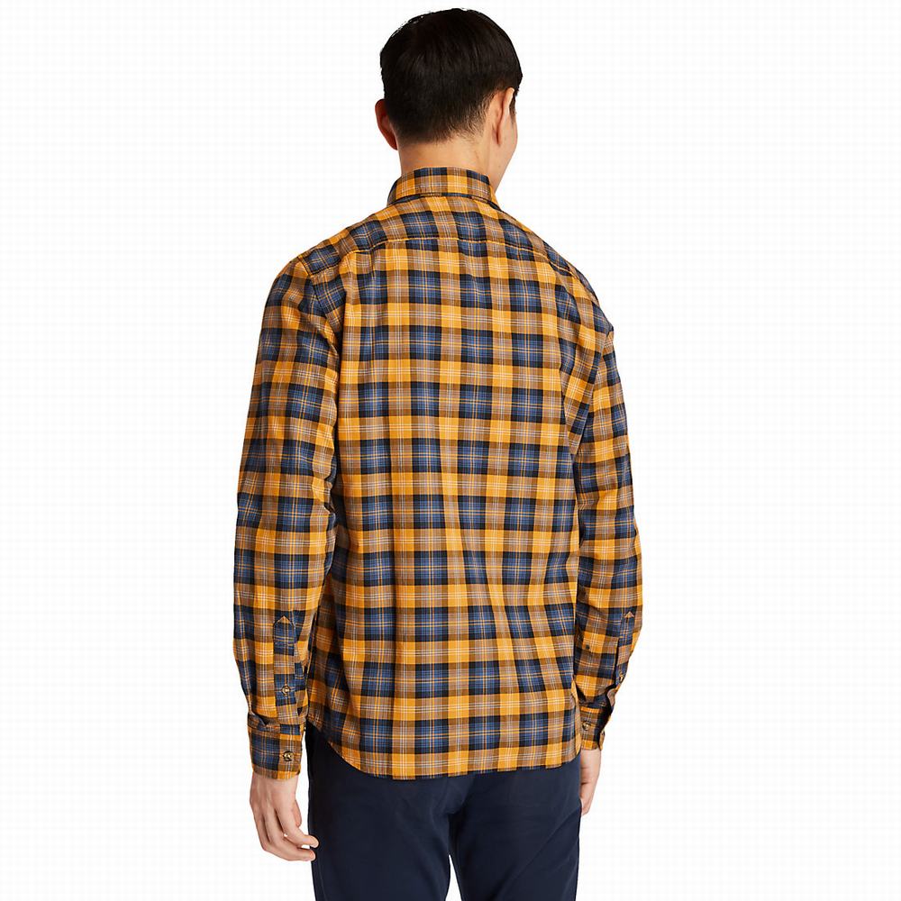 Kosele Timberland Eastham River Tartan Panske Žlté | YD9578206