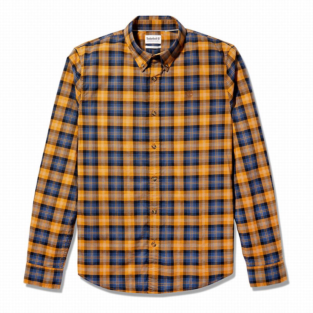 Kosele Timberland Eastham River Tartan Panske Žlté | YD9578206