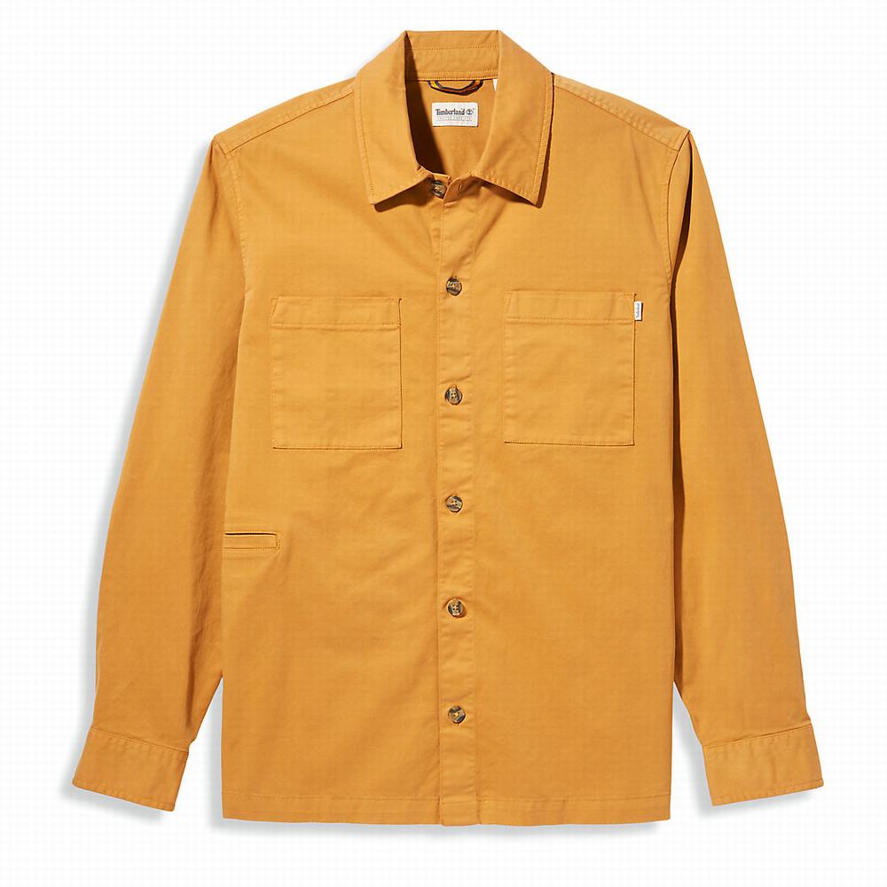 Kosele Timberland Garment-Dyed Twill Panske Oranžové | WZ7123460