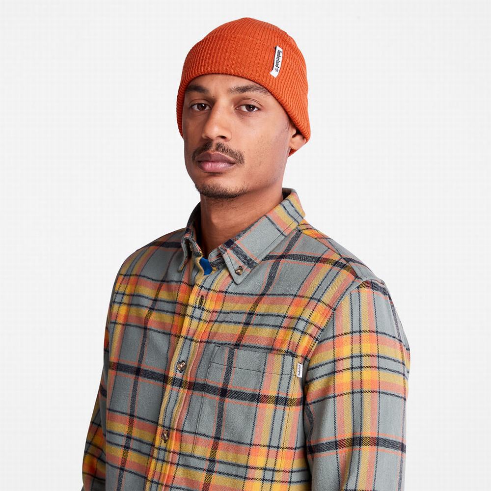 Kosele Timberland Heavy Flannel Check Panske Zelene | ON9241806