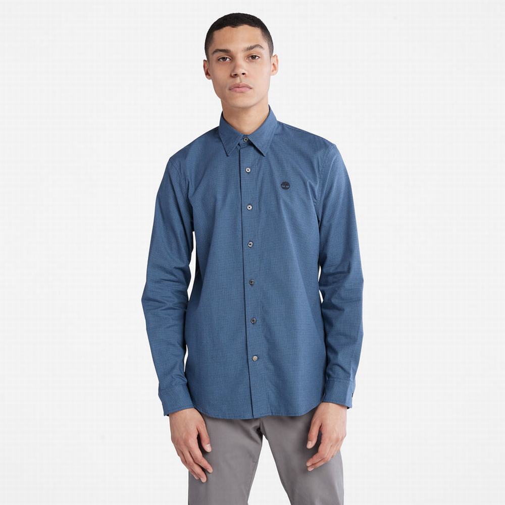 Kosele Timberland Lightweight Flannel Panske Námornícka Modrá | XN1904623