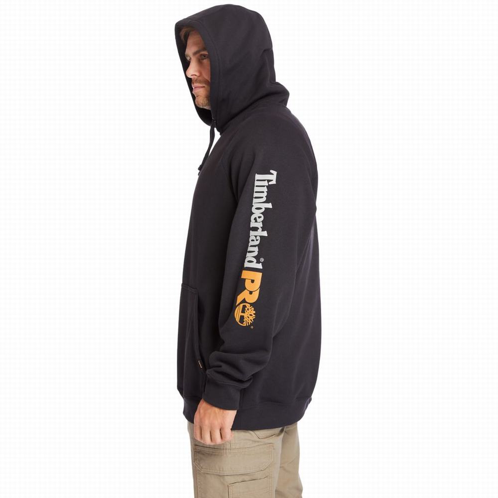 Mikiny S Kapucňou Timberland Big & Vysoke Timberland PRO® Hood Honcho Sport Panske Čierne | ES9760321