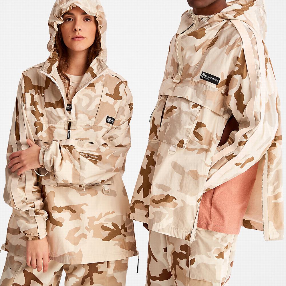 Mikiny S Kapucňou Timberland Earthkeepers® by Raeburn Packable Anorak Panske Zelene | VL2897410