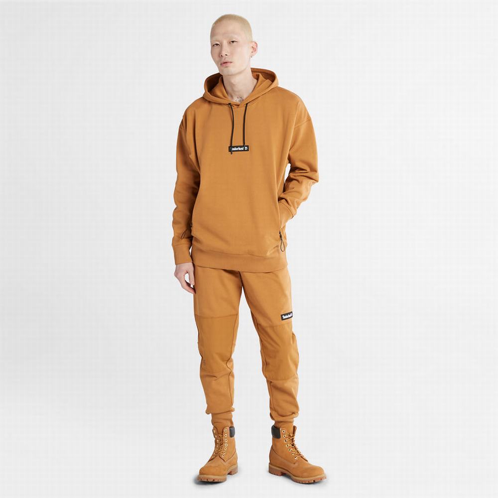 Mikiny S Kapucňou Timberland Heavyweight Panske Svetlo Hnede | OY1276548