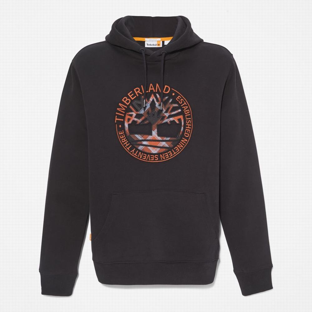 Mikiny S Kapucňou Timberland Little Cold River Panske Čierne | FL5093746