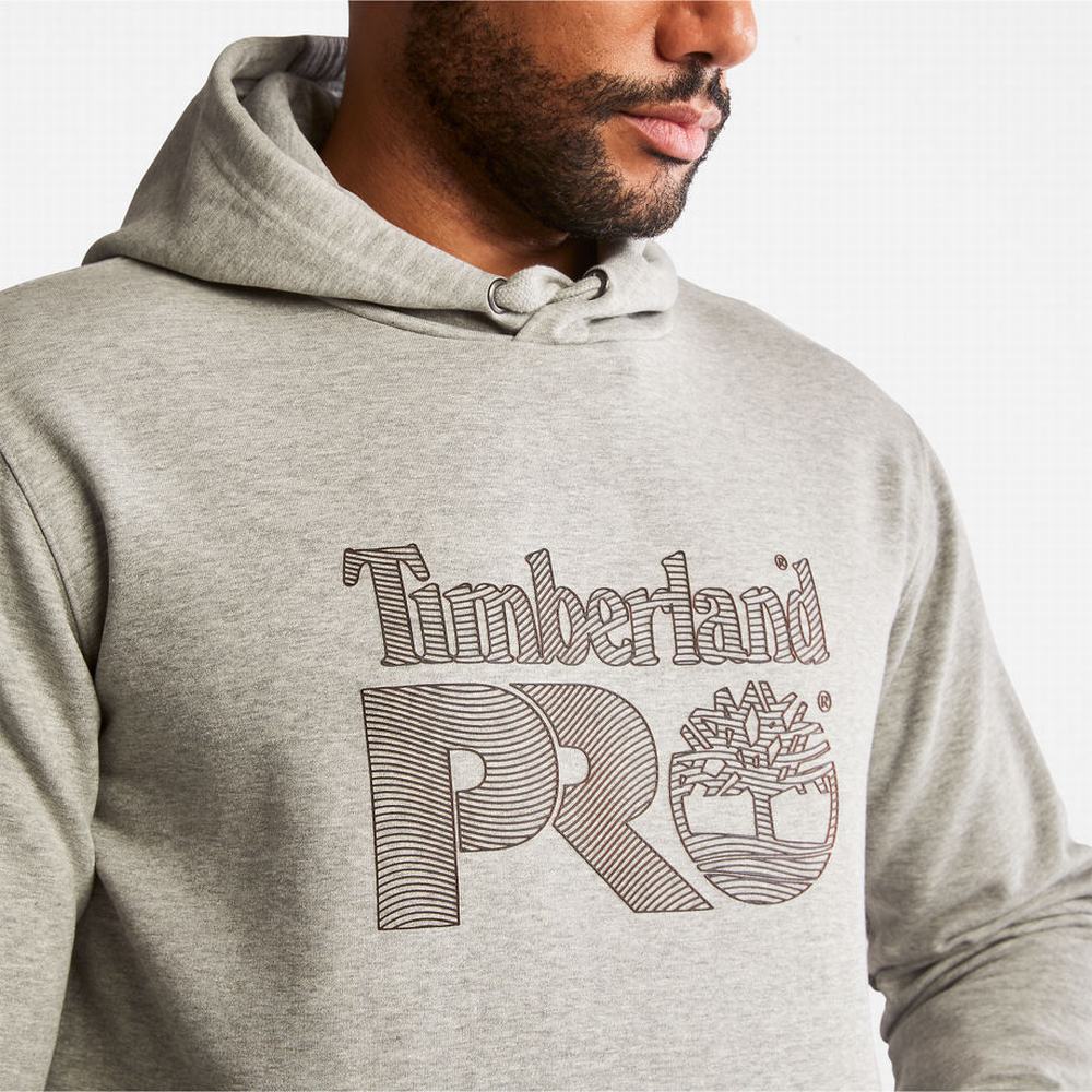 Mikiny S Kapucňou Timberland PRO® Hood Honcho Pullover Panske Svetlo Siva | AZ2451706