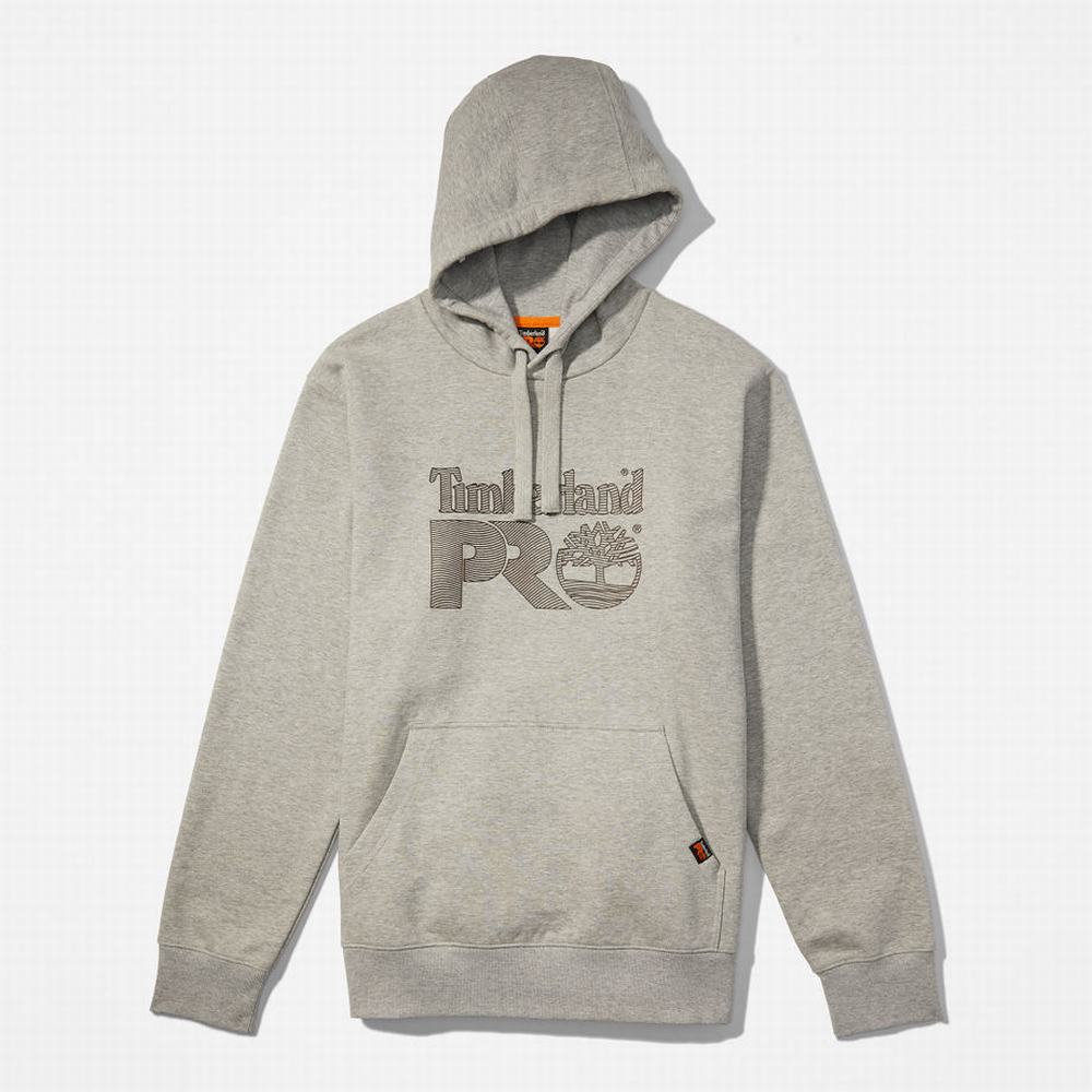 Mikiny S Kapucňou Timberland PRO® Hood Honcho Pullover Panske Svetlo Siva | AZ2451706