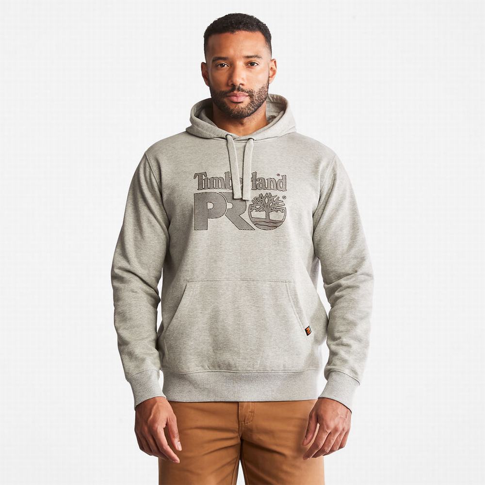 Mikiny S Kapucňou Timberland PRO® Hood Honcho Pullover Panske Svetlo Siva | AZ2451706