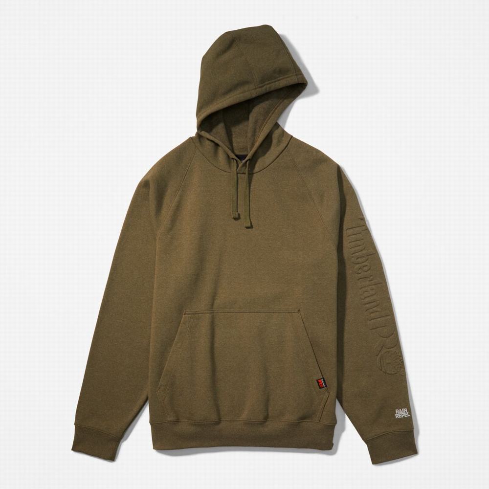 Mikiny S Kapucňou Timberland PRO® Hood Honcho Sport Embossed Logo Pullover Panske Olivovo Zelená | CH9583740