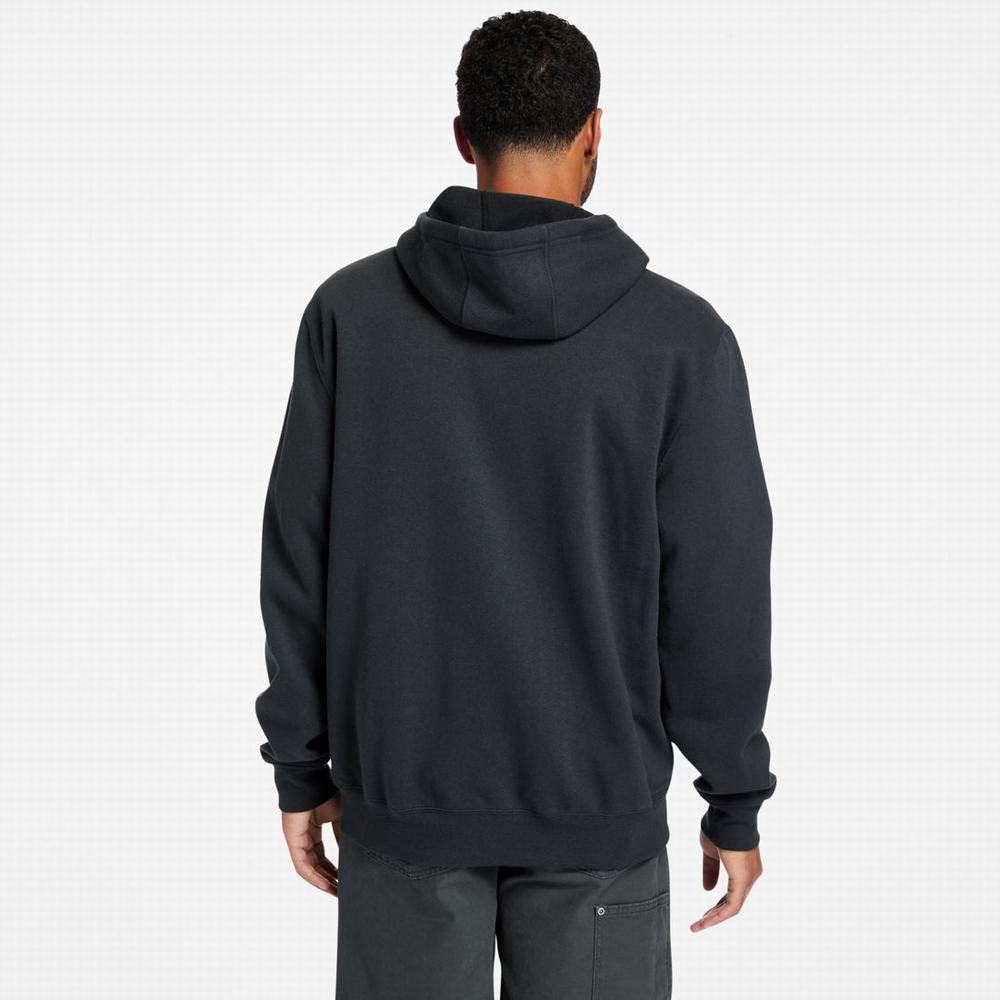 Mikiny S Kapucňou Timberland PRO® Hood Honcho Sport Zip-Front Panske Čierne | CI1579834