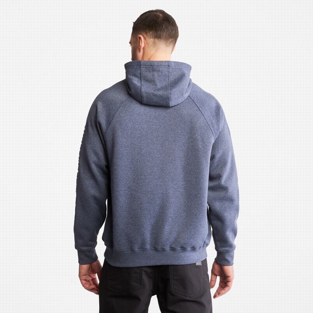 Mikiny S Kapucňou Timberland PRO® Hood Honcho Sport Embossed Logo Pullover Panske Námornícka Modrá | EM2769108