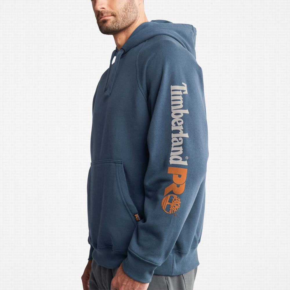 Mikiny S Kapucňou Timberland PRO® Hood Honcho Sport Panske Indigo | IQ2149376